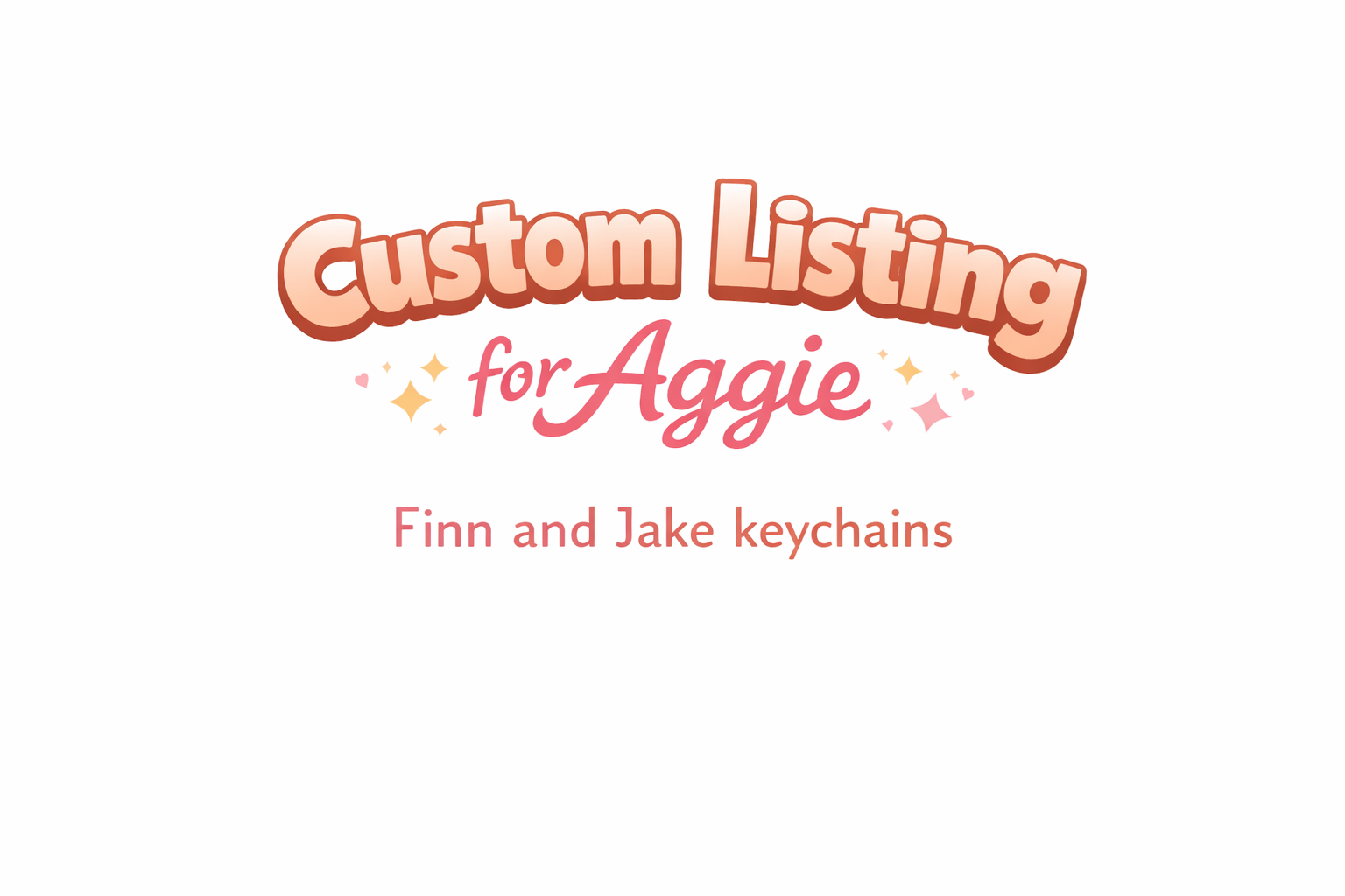 Custom Listing For Aggie