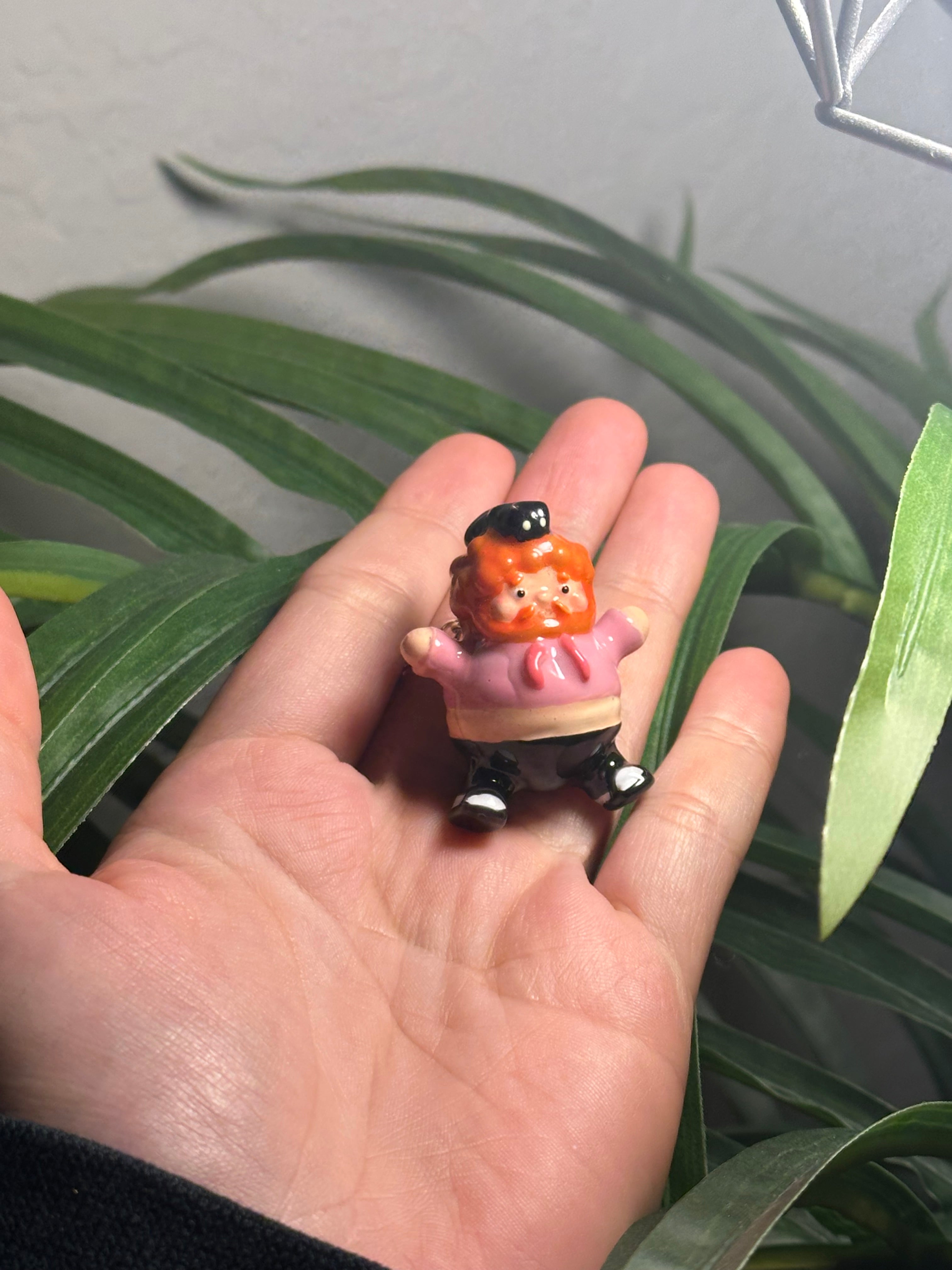 Valentines pink hoodie Keychain!