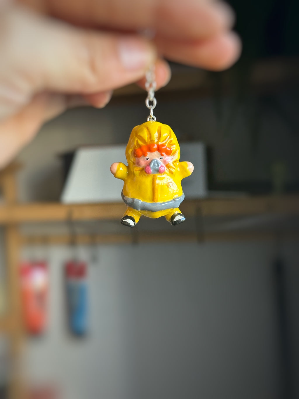 Quarantine Caseoh Keychain!